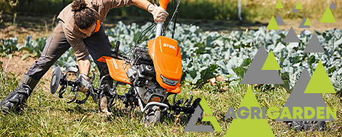 Lavorazione e cura dell'orto e del terreno Stihl