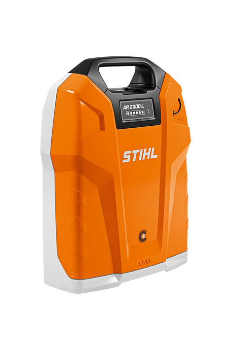 Motore a batteria Kombi Stihl KMA 135 R per uso professionale.